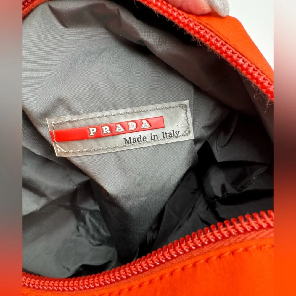 Prada - Authentic - Mini Duffle Orange - Picture 10 of 16